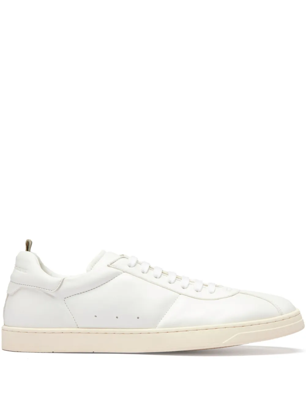 Officine Creative Karma leather sneakers White