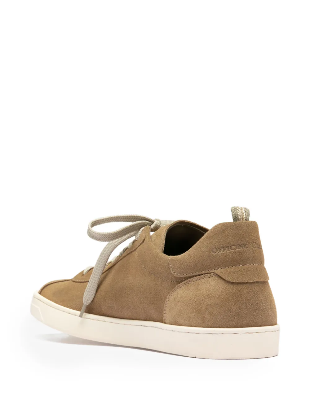Officine Creative Suède sneakers Bruin