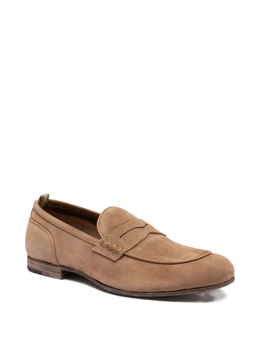 Officine Creative penny leather loafers Brown