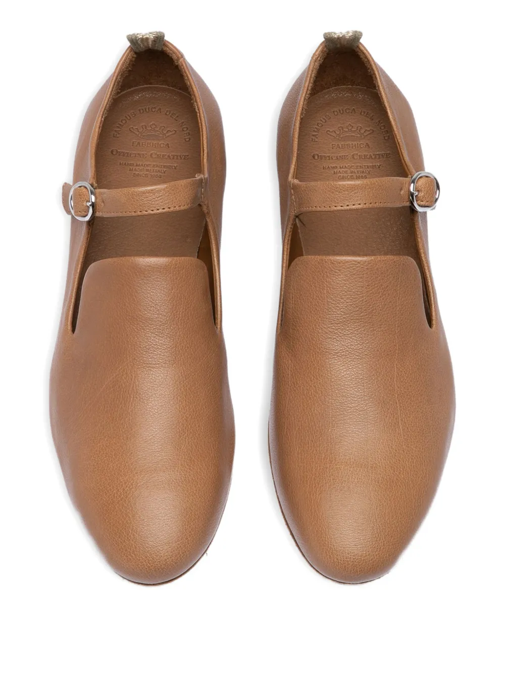 Officine Creative Lilas 015 buckle loafers Bruin