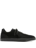 Officine Creative Karma suede lace-up sneakers - Black