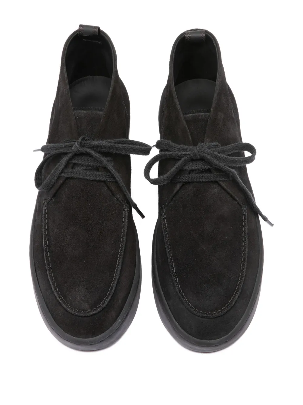 Officine Creative lace-up suede trainers Nero