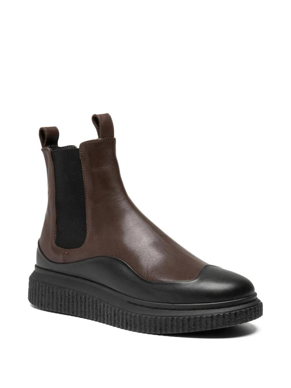 Officine Creative leather boots Brown