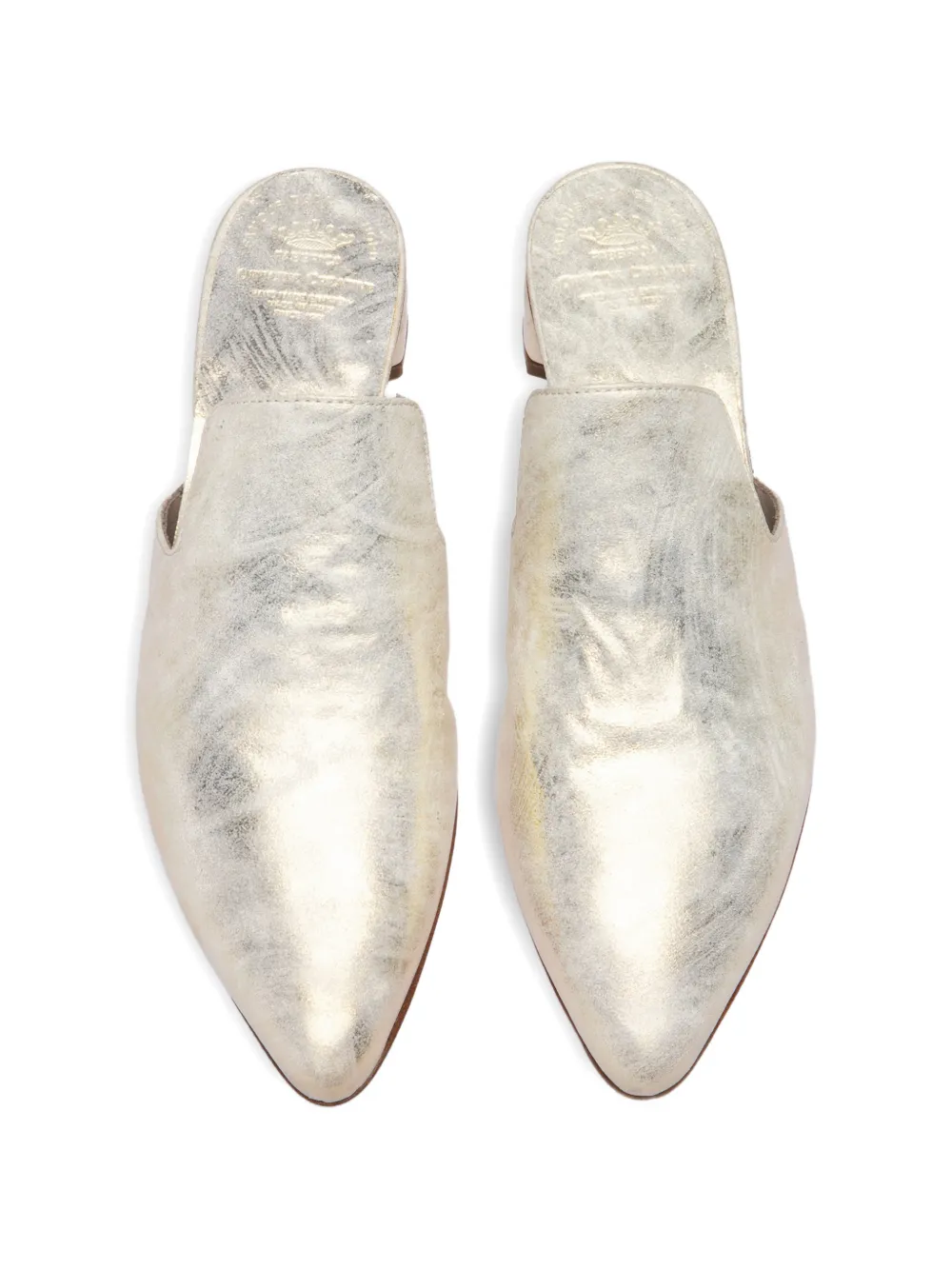Officine Creative Sauvanne 001 pointed-toe mules Beige