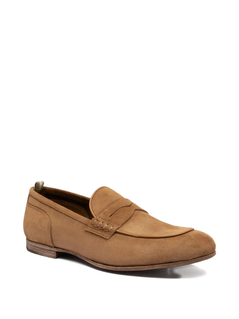 Officine Creative Penny suède loafers - Bruin