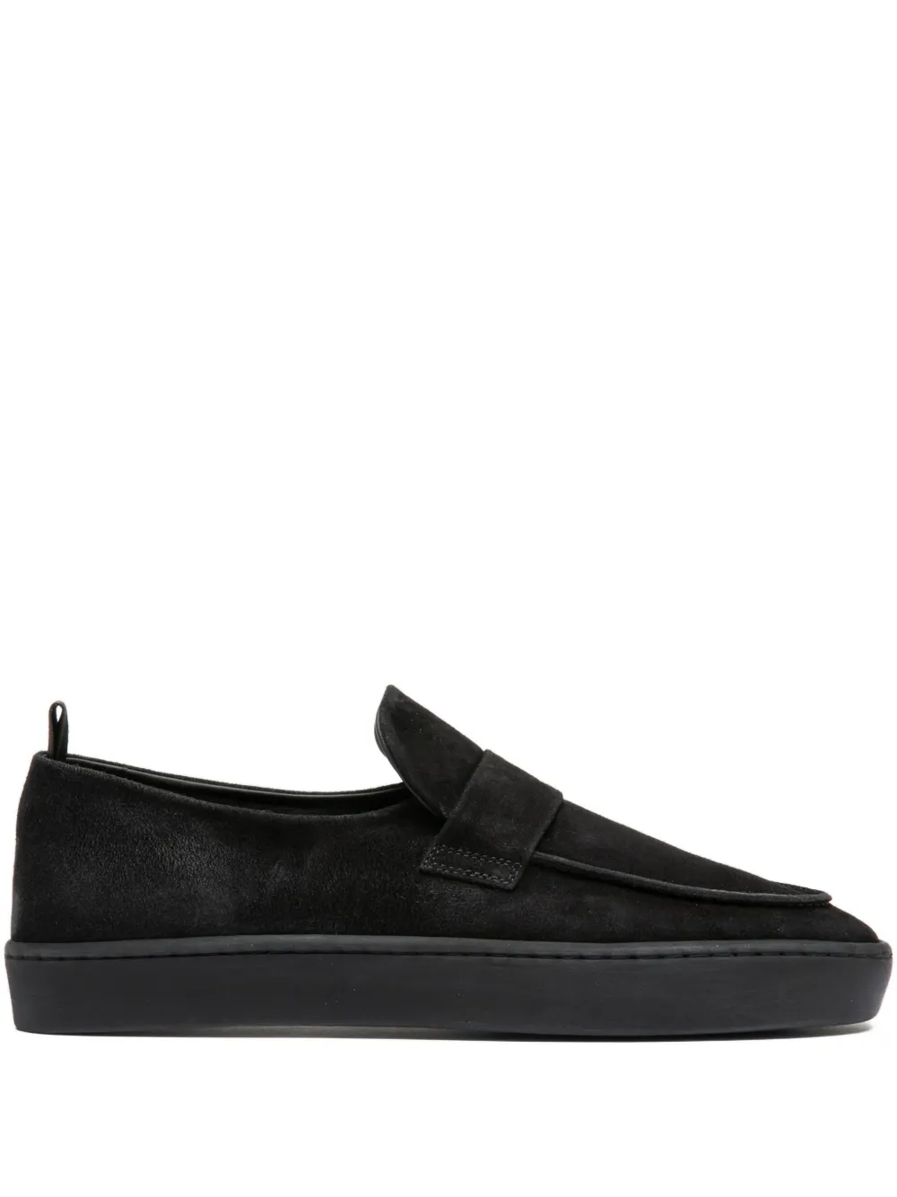 Officine Creative Bug suede loafers - ブラック