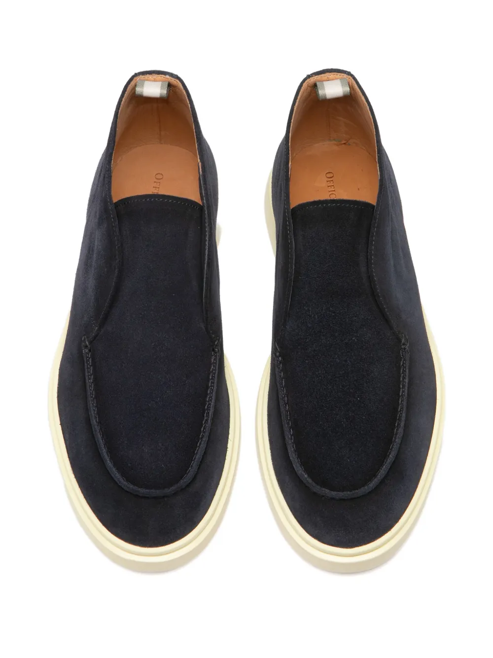 Officine Creative Suède leren slip-on laarzen Zwart