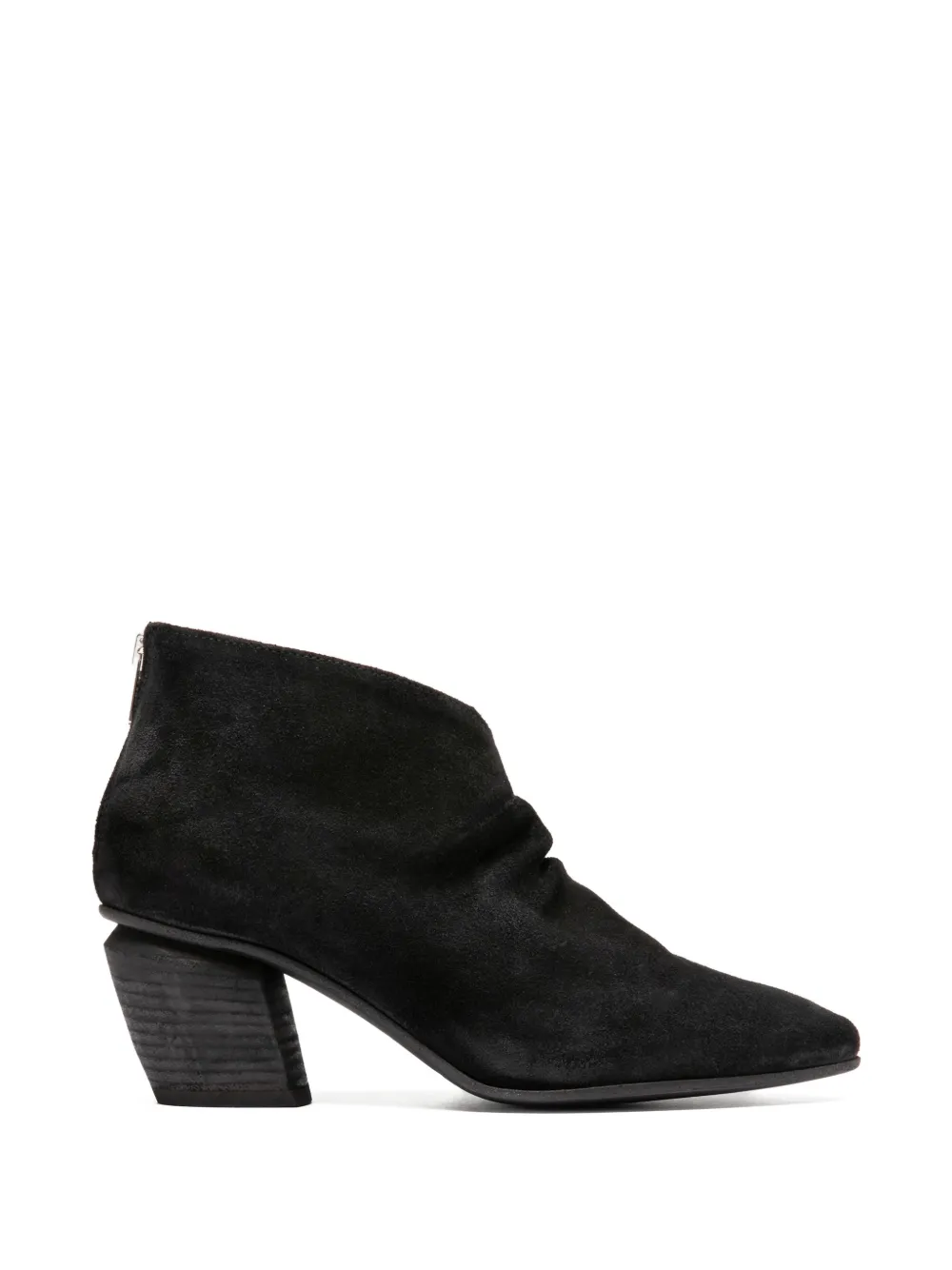 Officine Creative Severine 028 pointed-toe zipper boots - Nero