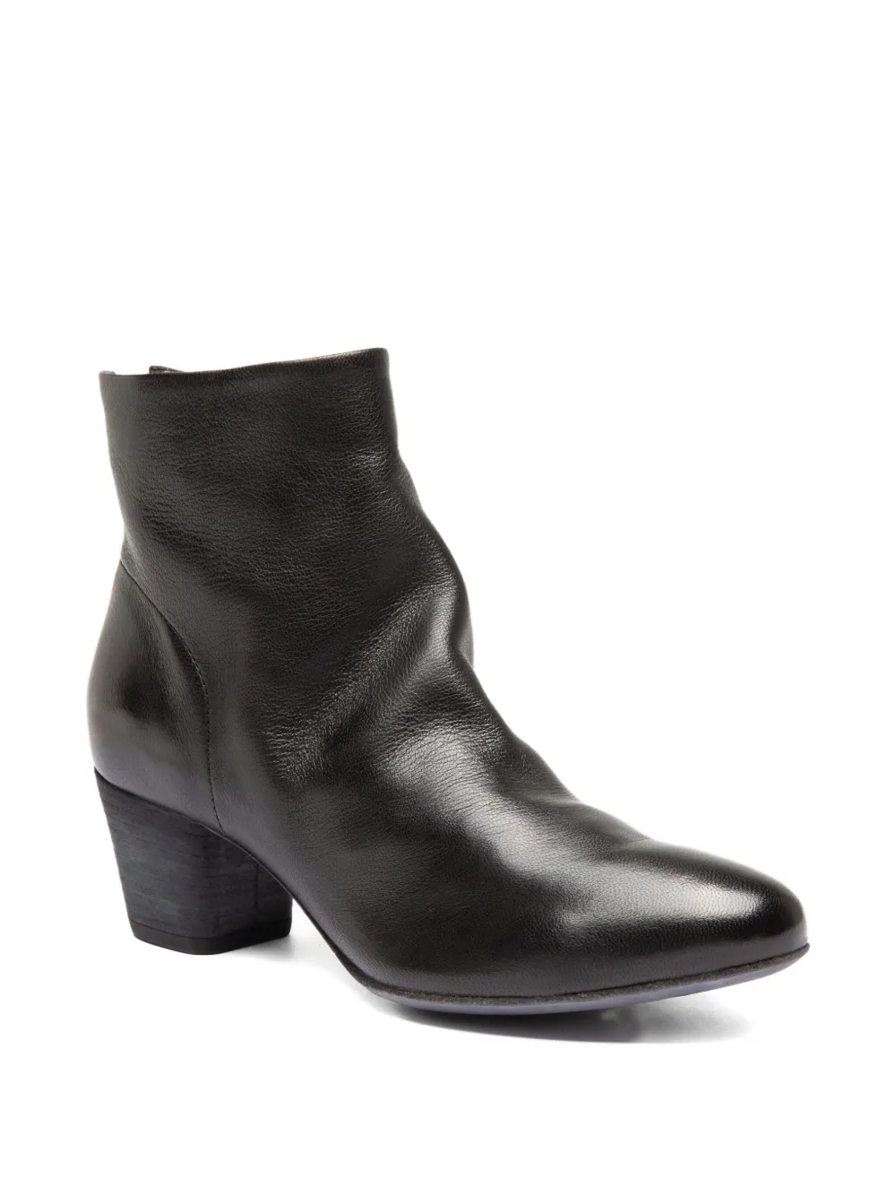 Officine Creative zip leather boots Zwart