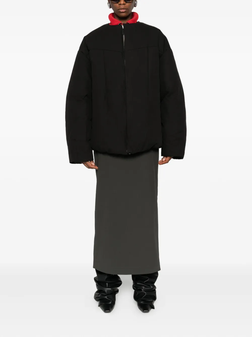 ENTIRE STUDIOS Pod quilted zip-front bomber jacket | Varsity Jackets | Image 2