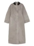 ENTIRE STUDIOS Vantage panelled coat - Grey