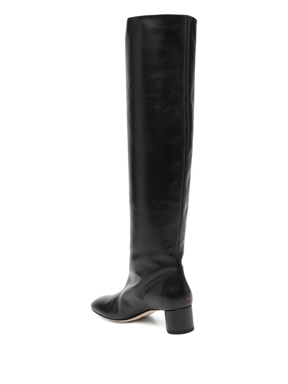 Aeyde 45mm Willa knee-high boots Black