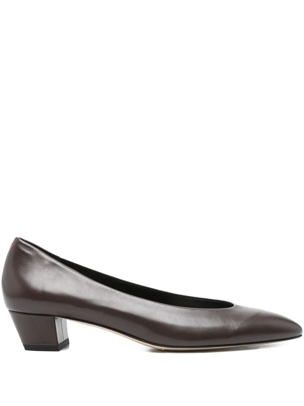 Aeyde 35mm Helia pumps Brown