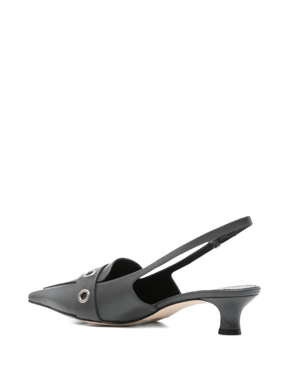 Aeyde 40mm Davina pumps Grey