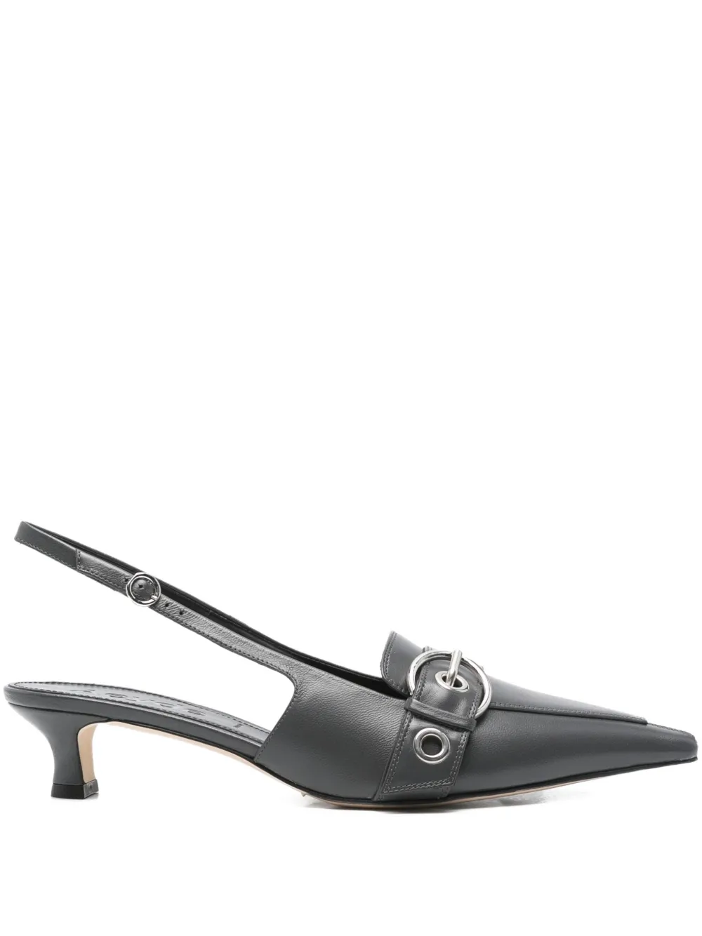 Aeyde 40mm Davina pumps Grey