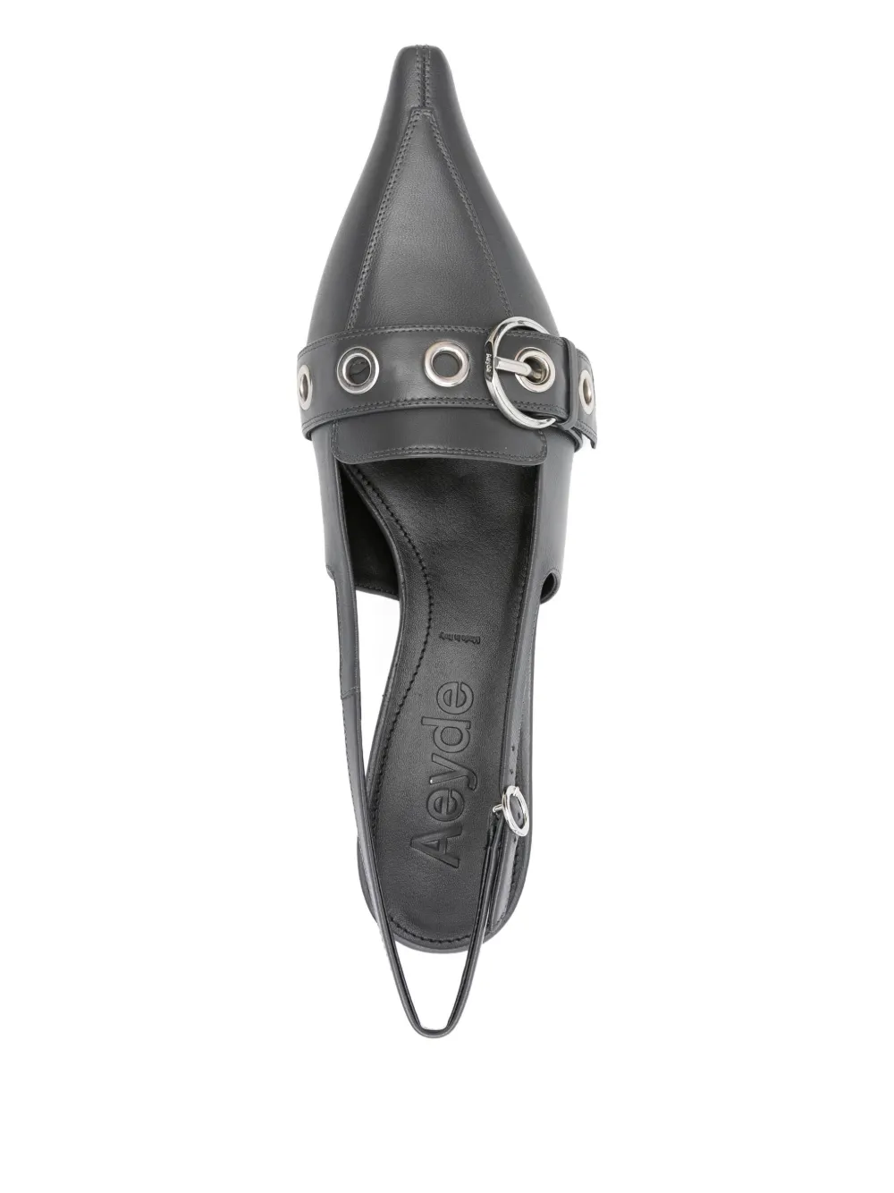 Aeyde 40mm Davina pumps Grey