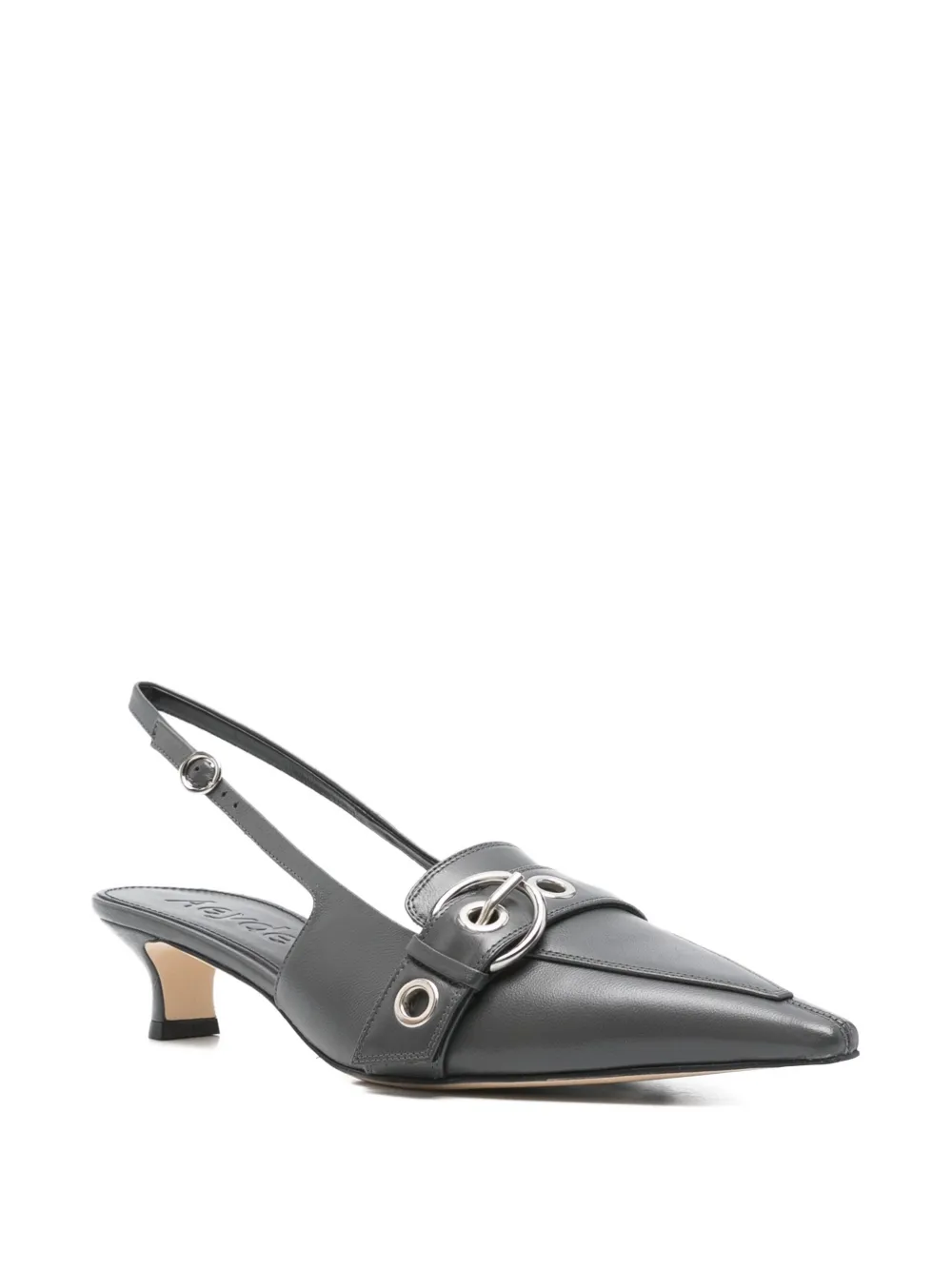 Aeyde 40mm Davina pumps Grey