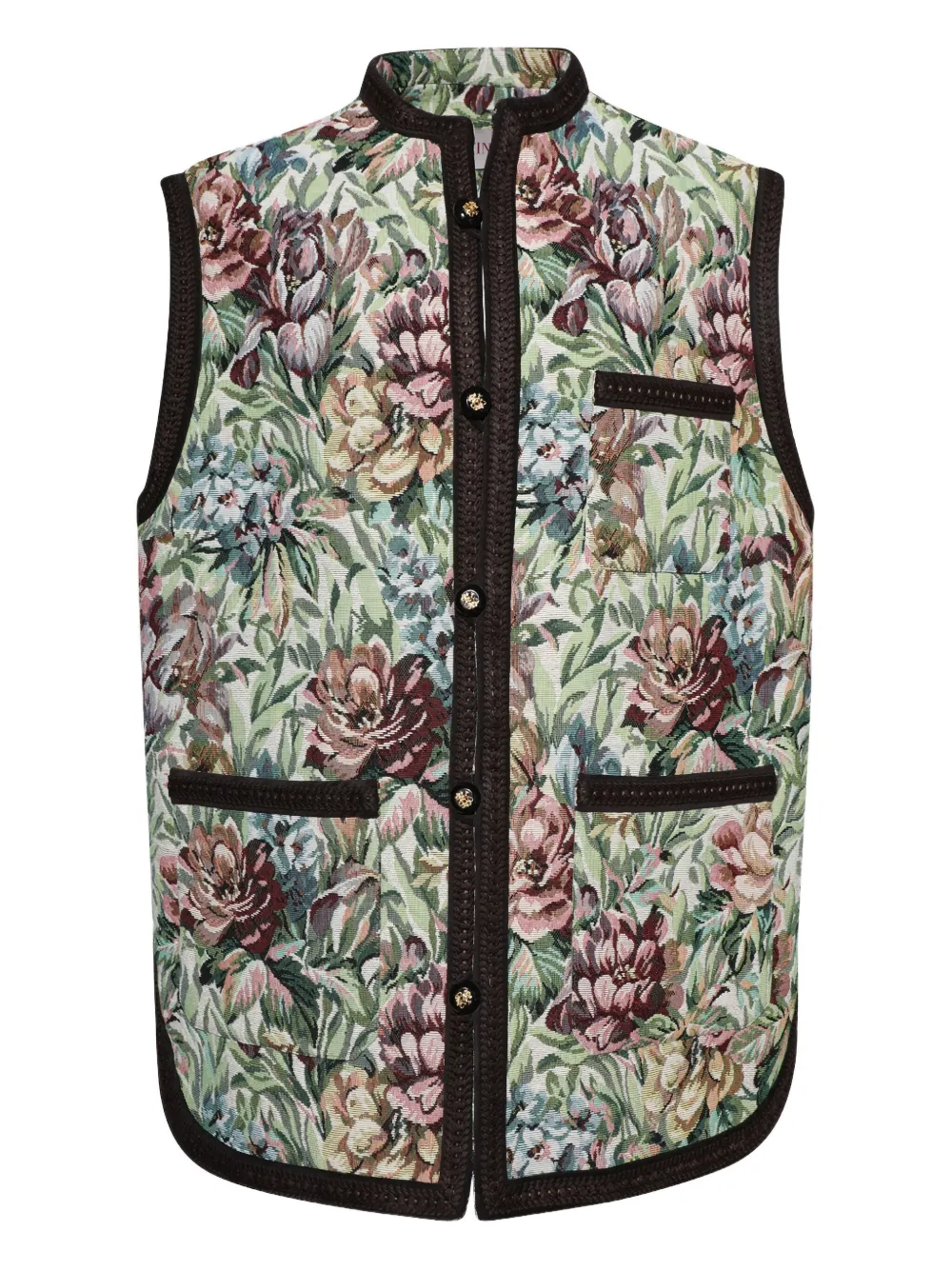 Apres L'hiver-jacquard vest