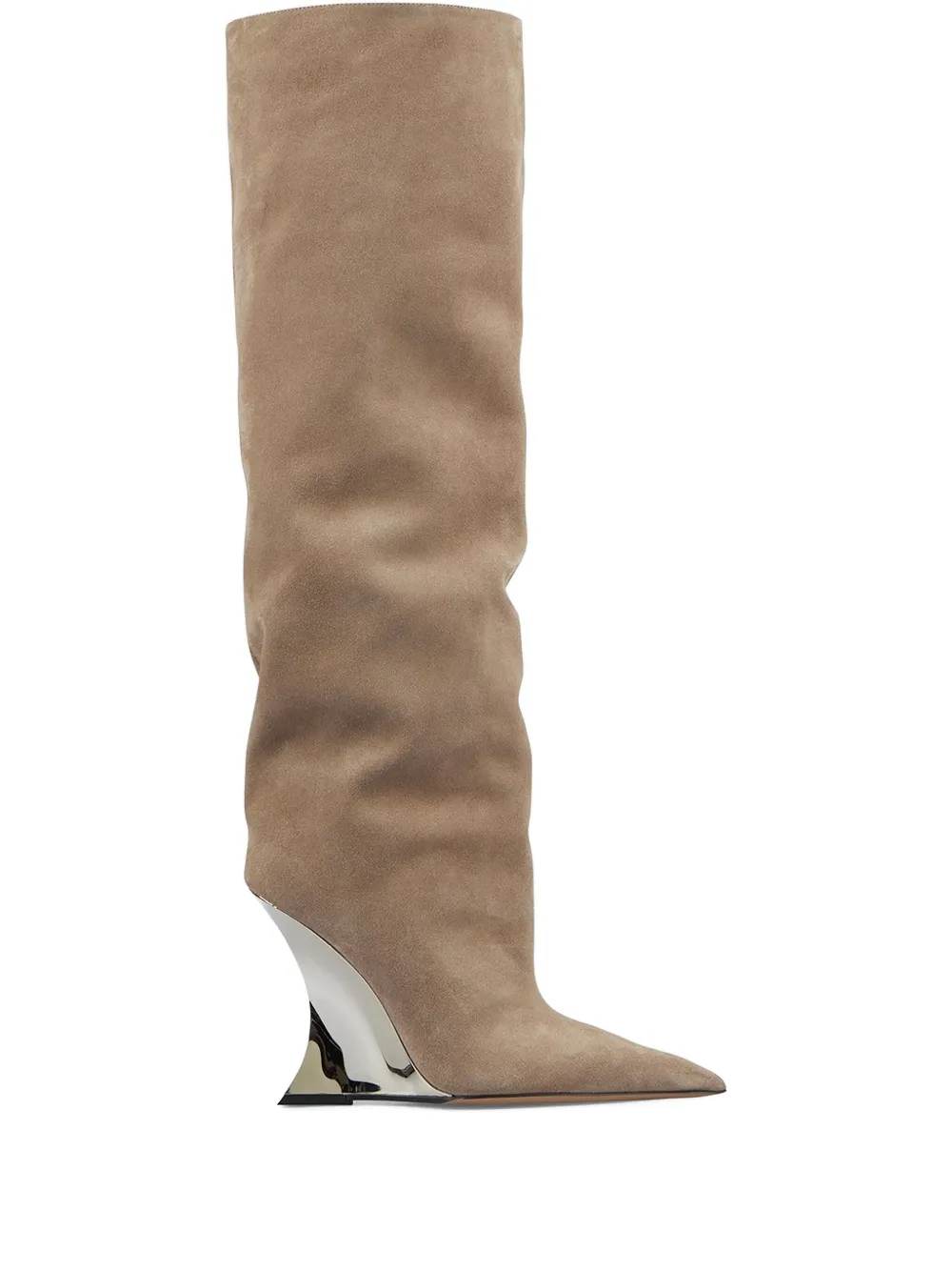 Paris Texas Nina knee-high boots Neutrals