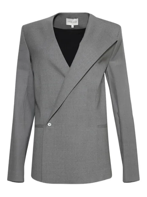 LouLou de Saison blazer con solapas asimétricas