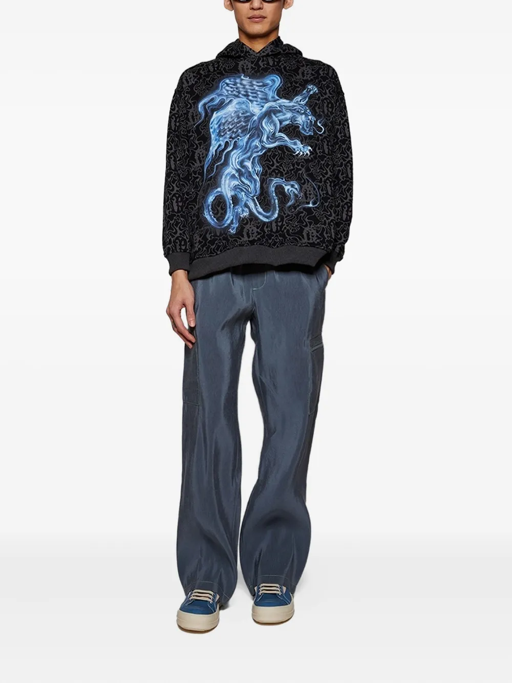 Casella Meyer Zijden cargo broek - GRADIENT