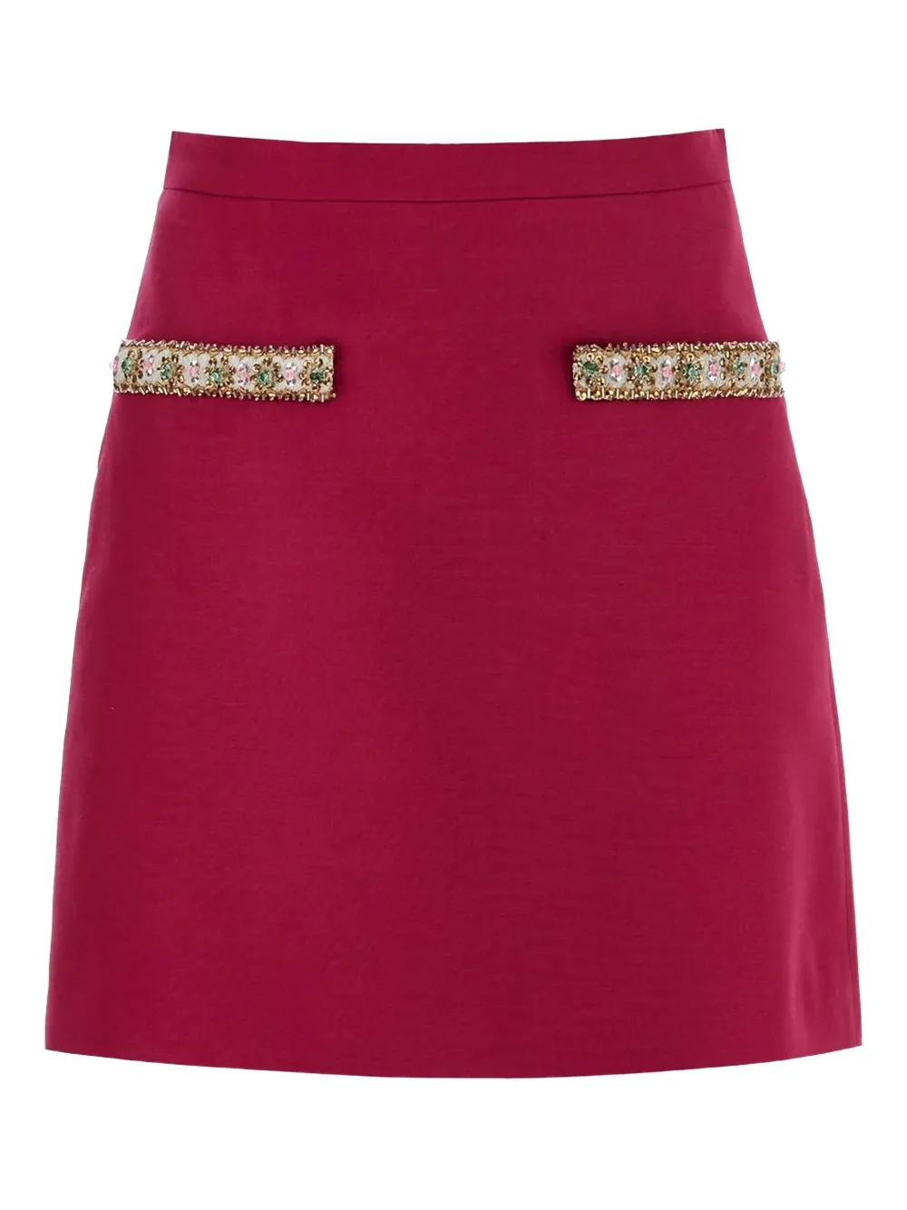 Valentino Garavani embellished-pocket skirt | A-Line Skirts | Image 2