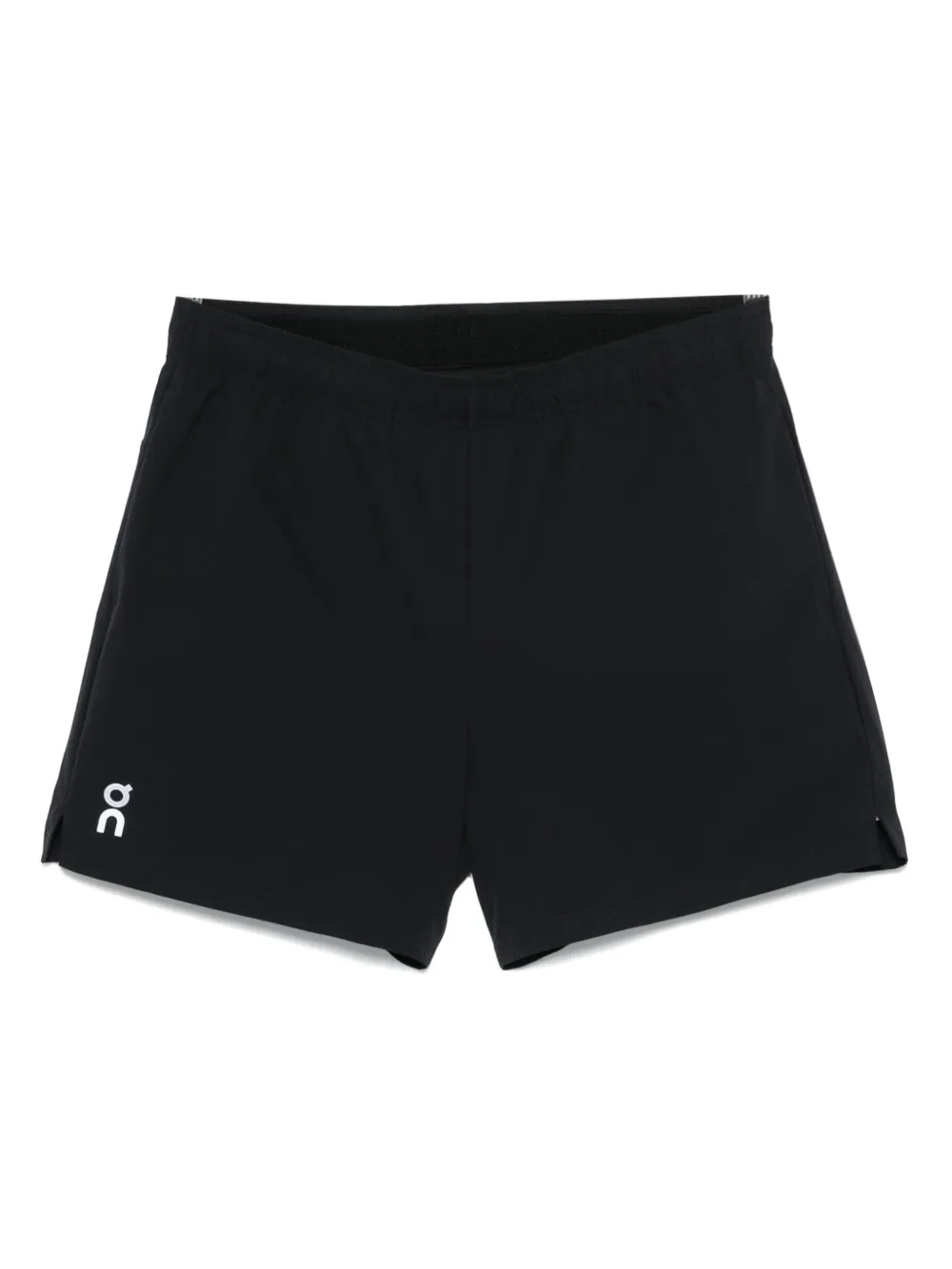 On Running logo-print performance shorts | Black | Image 1