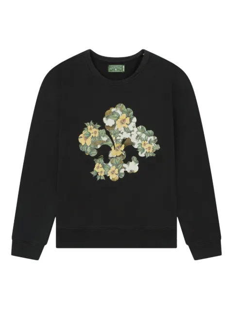 Denim Tears Fleur De-Lis "Charcoal" sweatshirt