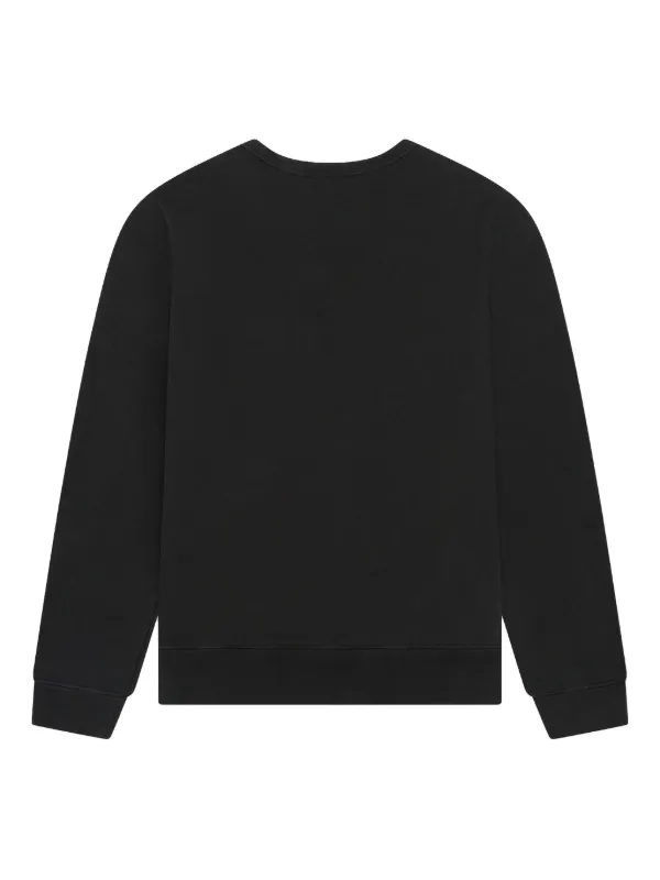 【Denim Tears】Fleur De-Lis「チャコール」スウェットシャツ Denim Tears Cotton Fleur De-Lis Crewneck Charcoal メンズ
