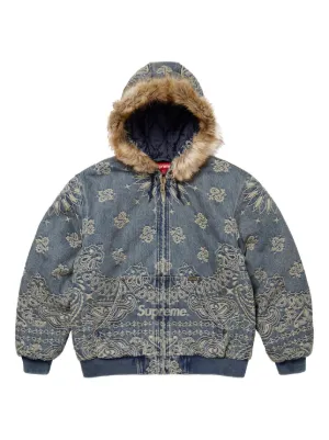 Supreme チェック柄 フード付きジャケット　Mサイズ Supreme×GOODENOUGH 25SSPatchwork Madras Hooded Jacket