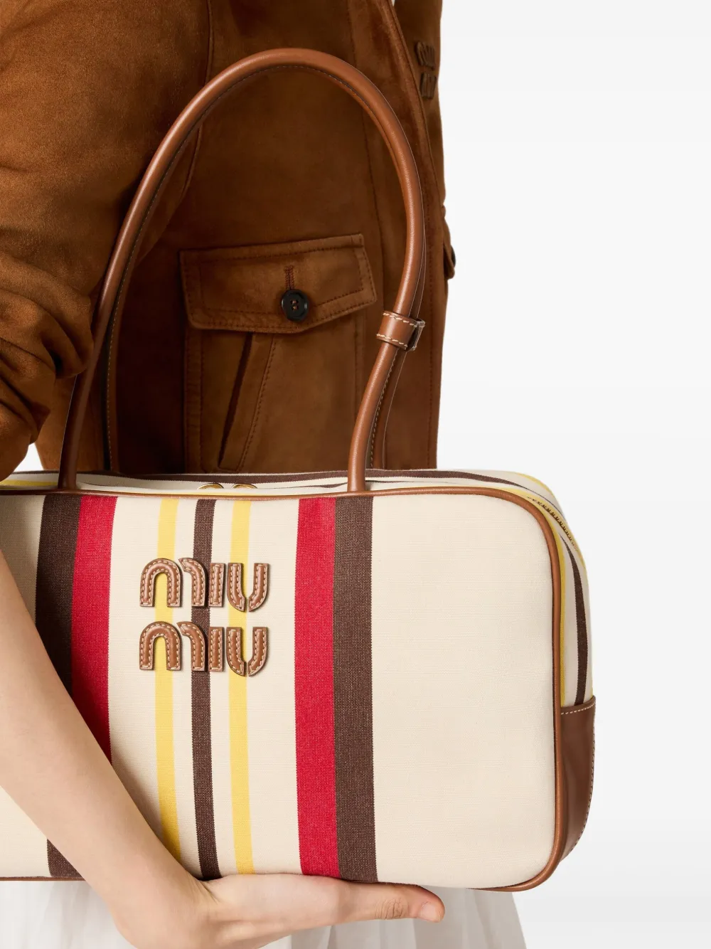 Miu Beau shopper Beige