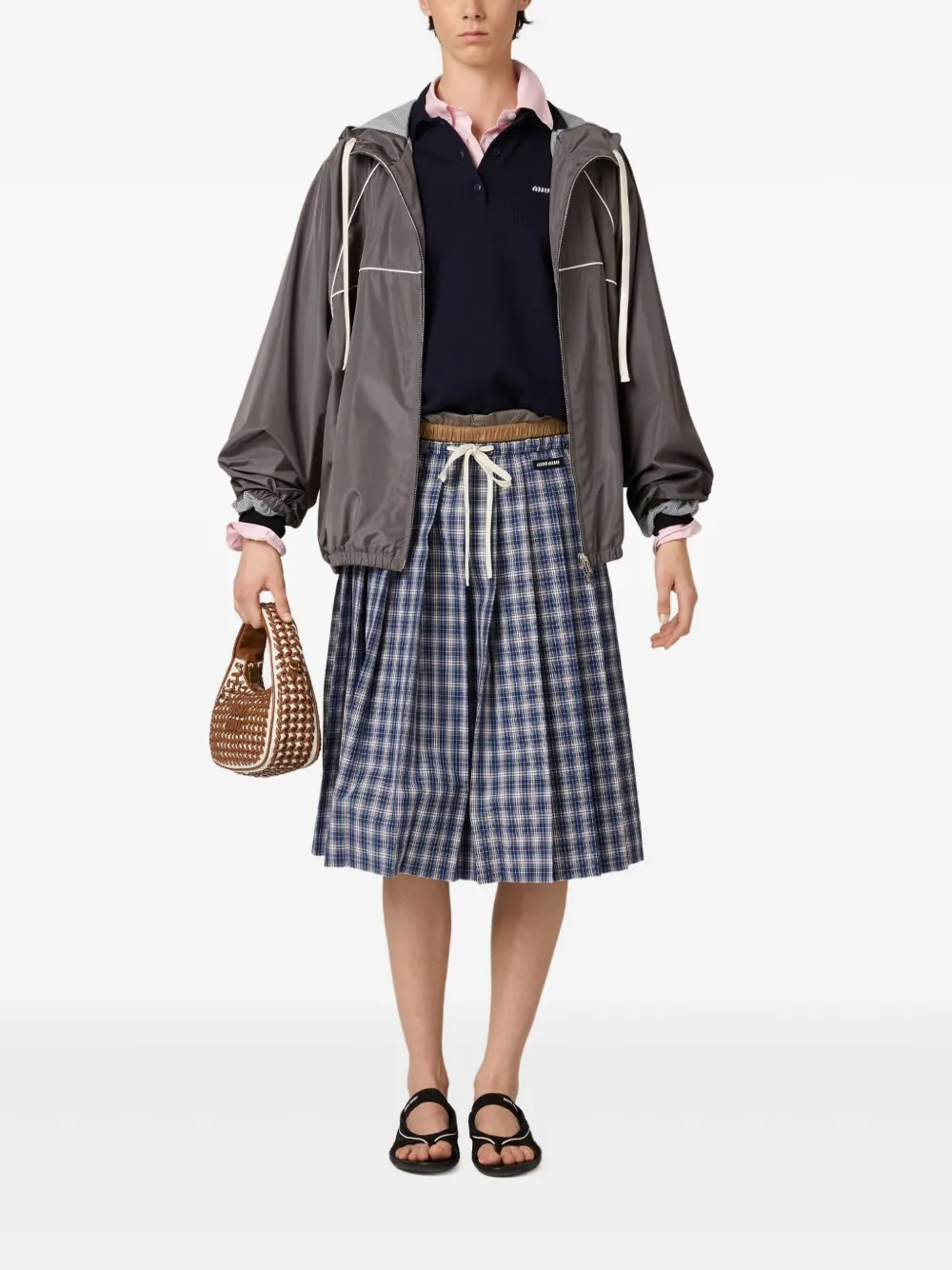 Miu Miu chamarra bomber con cierre | Chamarras bomber | Image 2