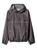 Miu Miu zip-up bomber jacket - Grey