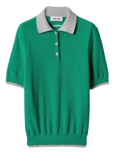 Miu Miu polo en coton