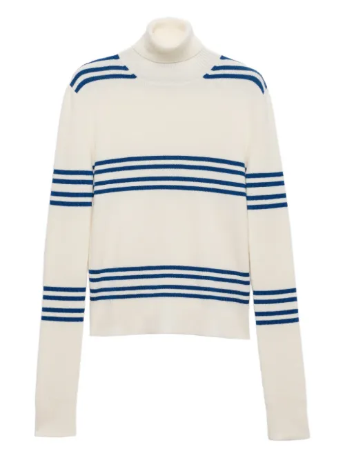 Prada pull en laine - Blanc - Prada - Modalova