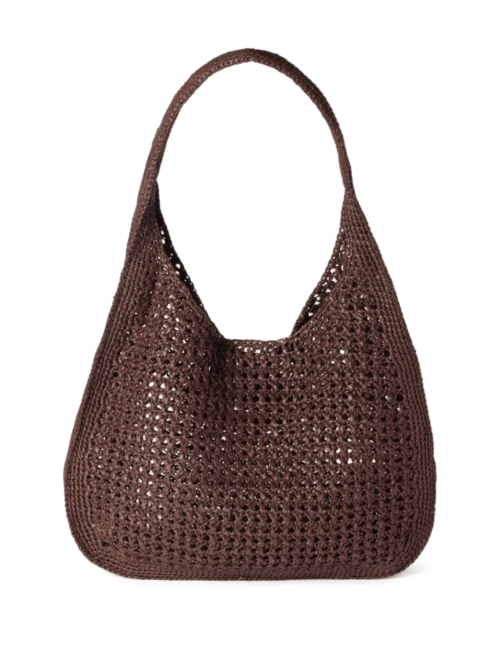 Miu Miu Raffia-effect Woven Shoulder Bag