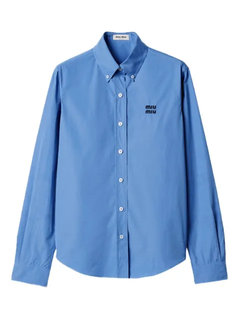 Miu Miu logo shirt