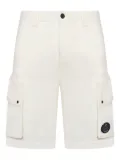 C.P. Company cargo pocket shorts - White