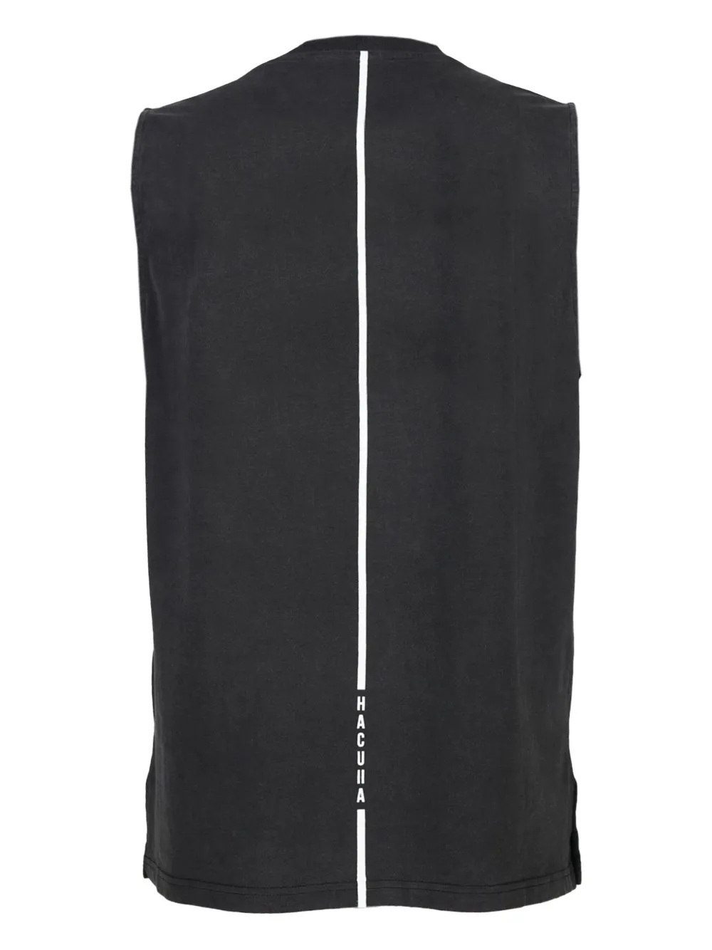 Haculla Tanktop met print Zwart