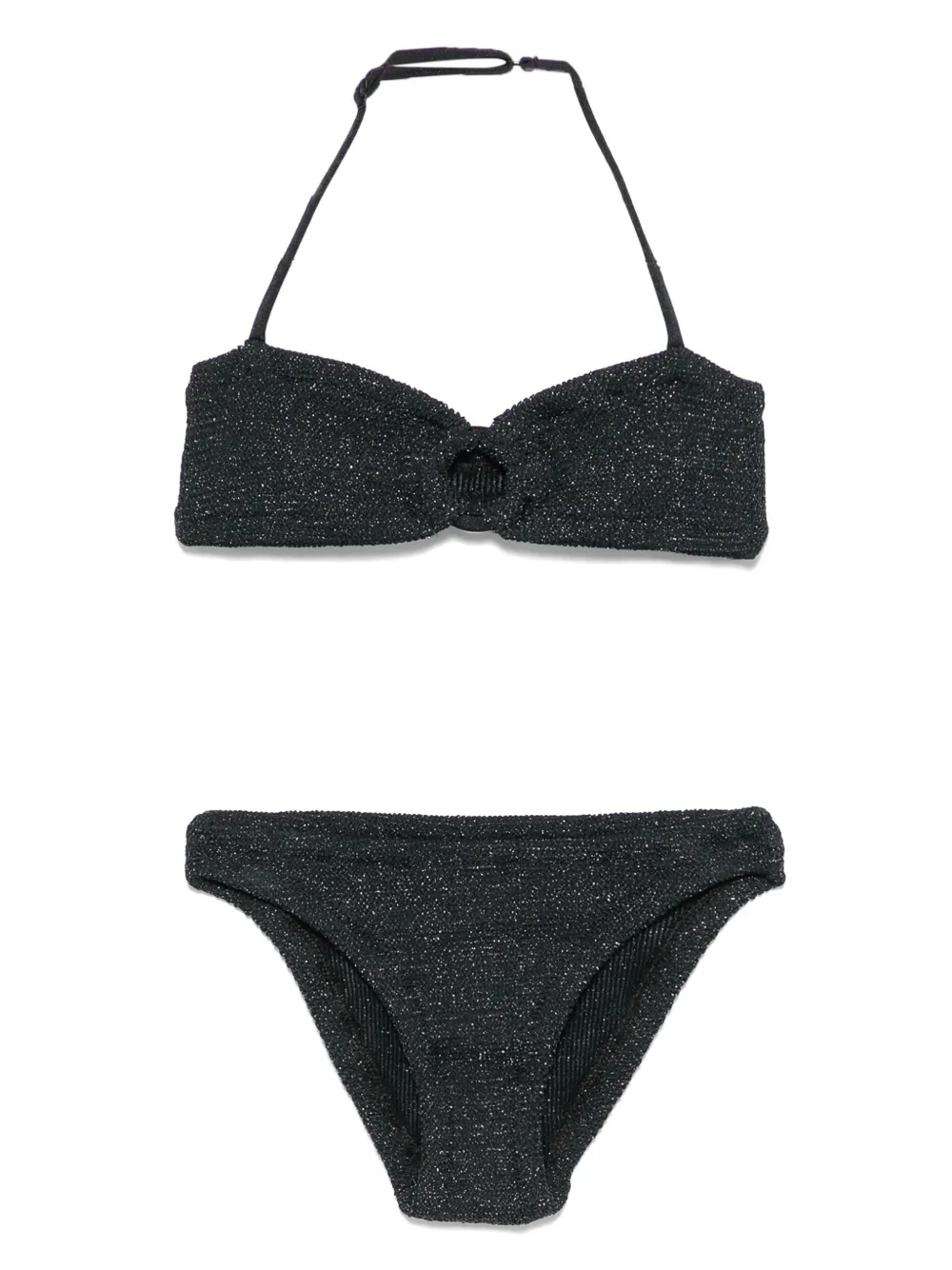 MC2 Saint Barth Kids Khloe bikini Zwart
