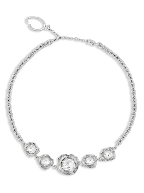 Oscar de la Renta crystal-embellished necklace 