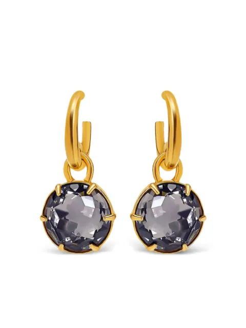 Oscar de la Renta crystal-embellished earrings 