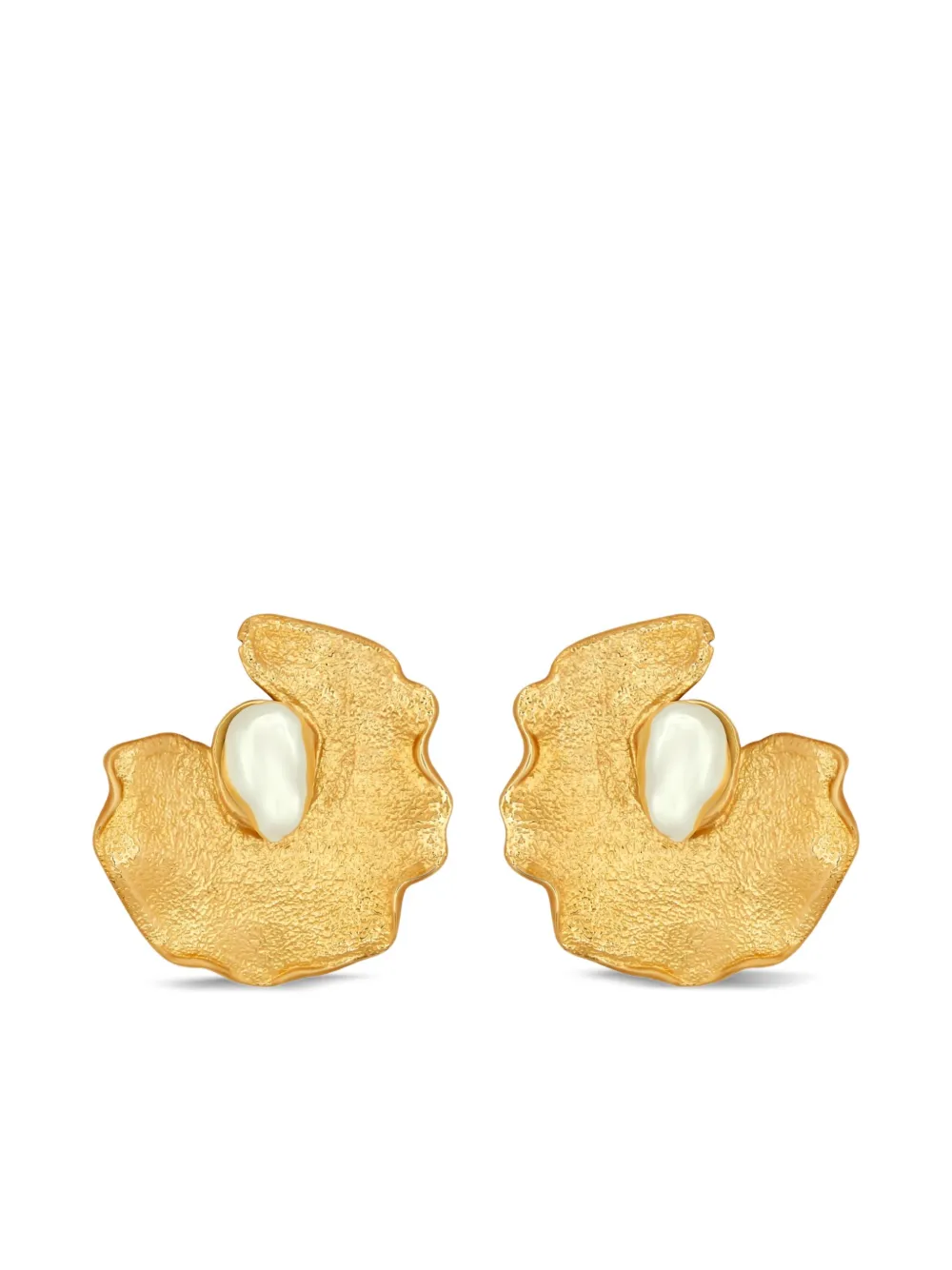 Oscar De La Renta Pearl-detailing Earrings