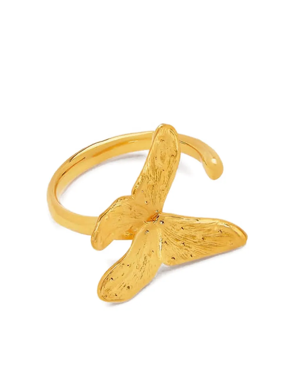 Oscar de la Renta Butterfly リング - ゴールドトーン Oscar de la Renta Butterfly リング - ゴールドトーン