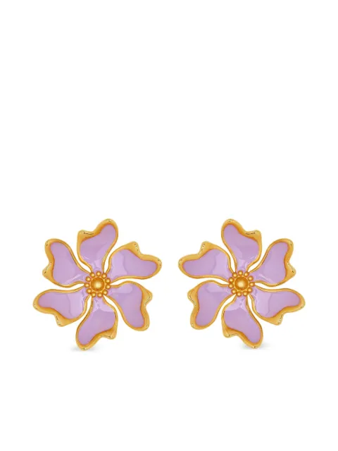 Oscar de la Renta Cherry Blossom Ohrringe