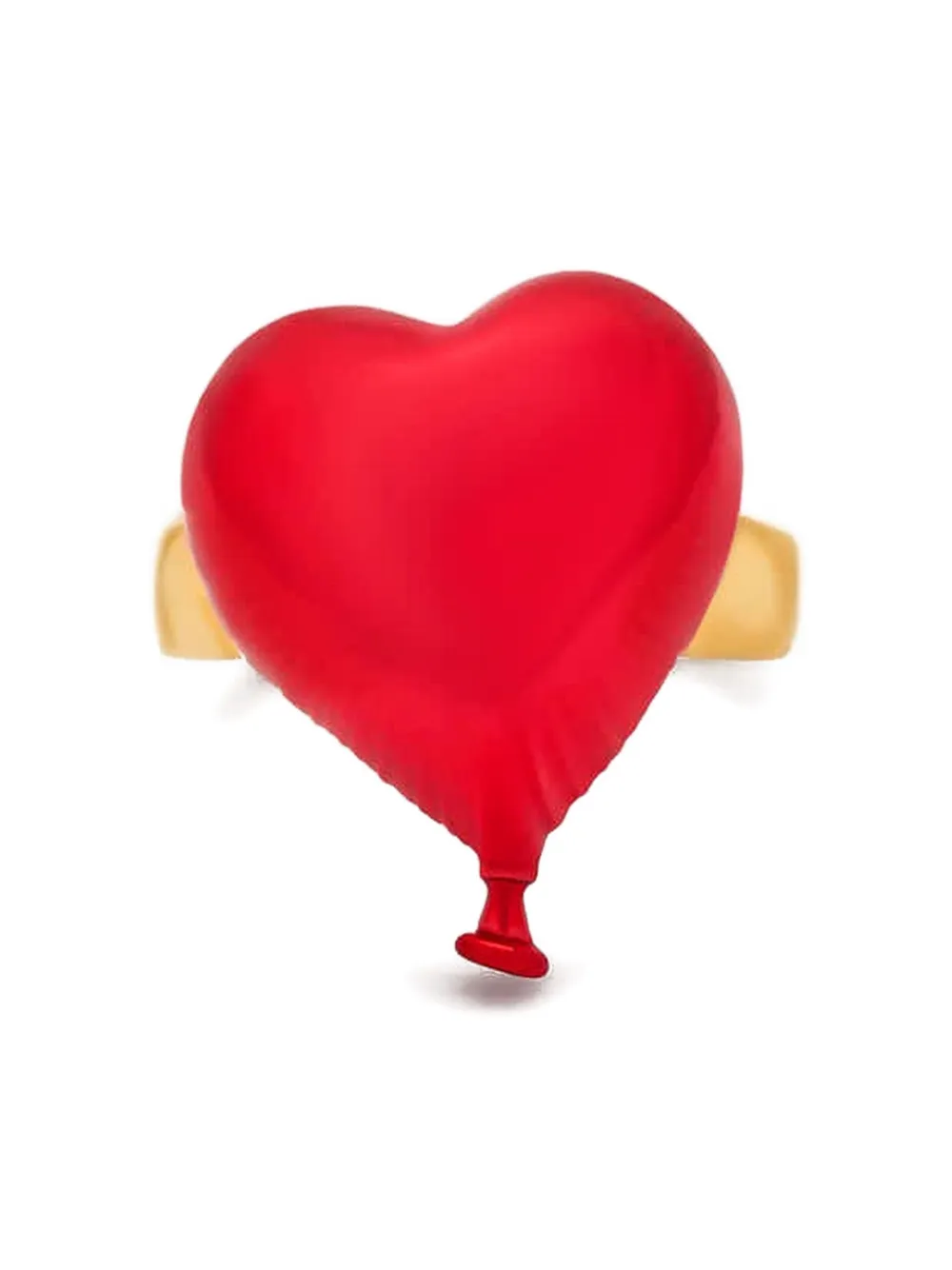 Oscar De La Renta Heart Balloon Ring