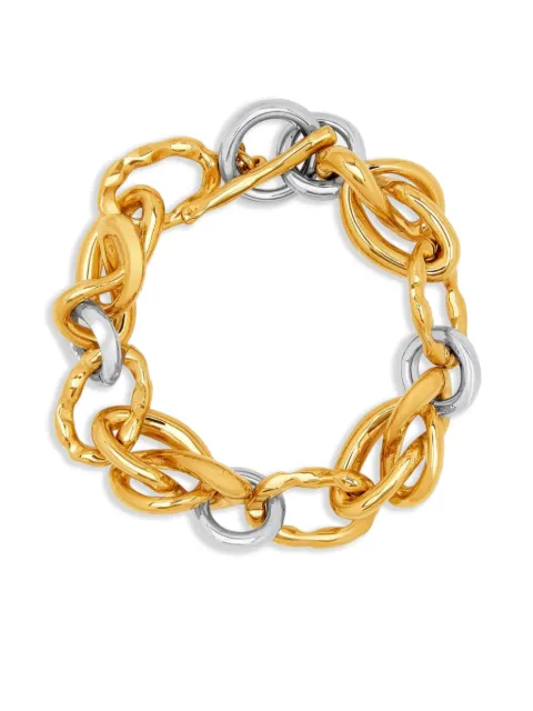 Oscar de la Renta pulsera con diseño de dos tonos