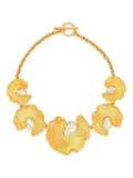 Oscar de la Renta pearl-detailing necklace - Gold