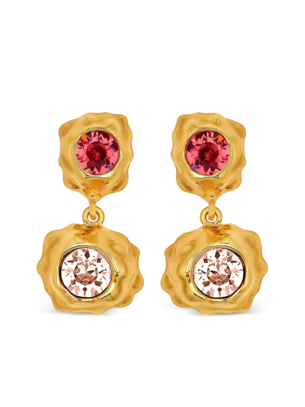 Oscar de la Renta aretes Double Drop | dorado | Image 1