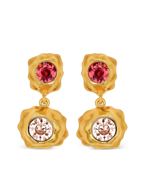 Oscar de la Renta Double Drop earrings